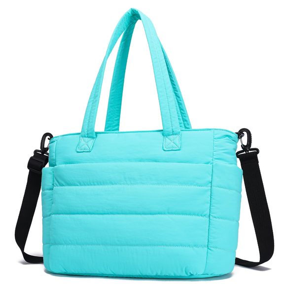 Puffy Tote Bag Quilted Work Bag Nurse Bags Handbags ;) - Picture 1 of 8
